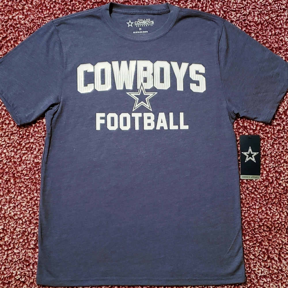 DALLAS COWBOYS Men's "Cabot" Navy Blue T-shirt(S, M, L, XL, 2XL)